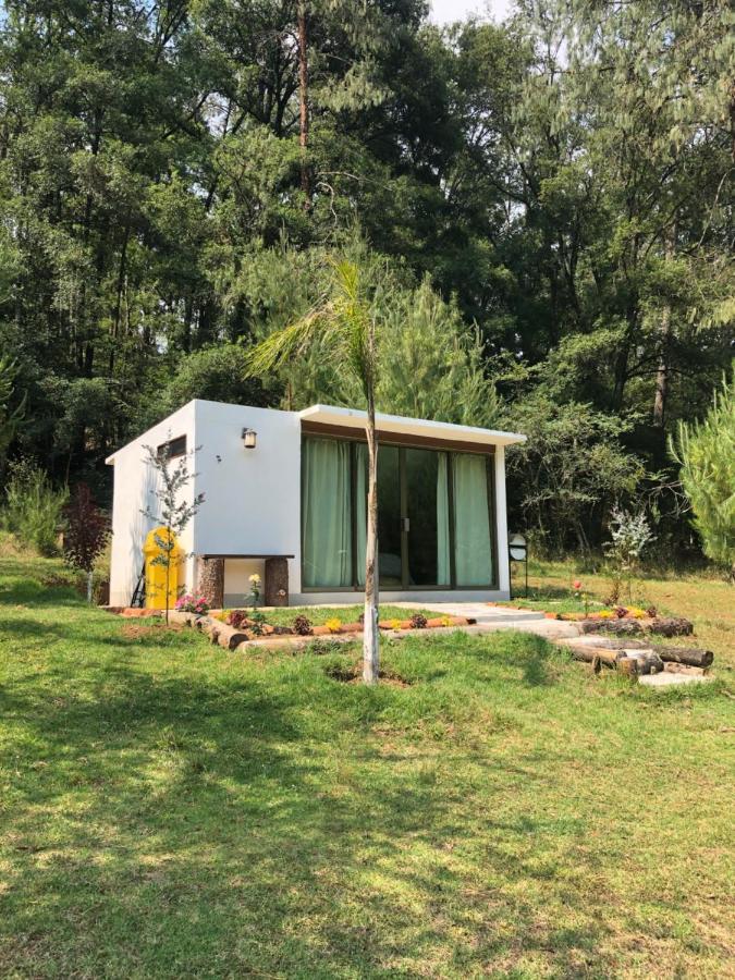 Acaxochitlán Romanticas Cabanas En Bosque מראה חיצוני תמונה