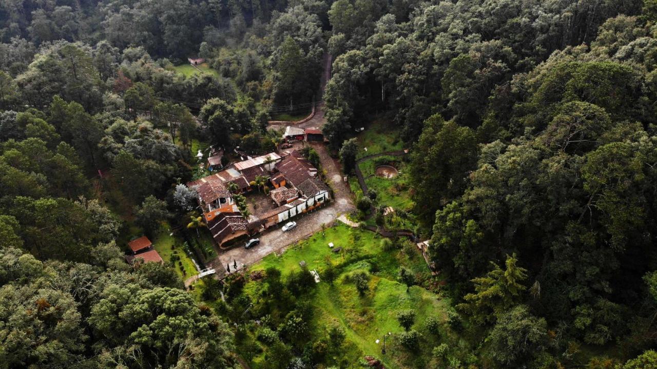 Acaxochitlán Romanticas Cabanas En Bosque מראה חיצוני תמונה