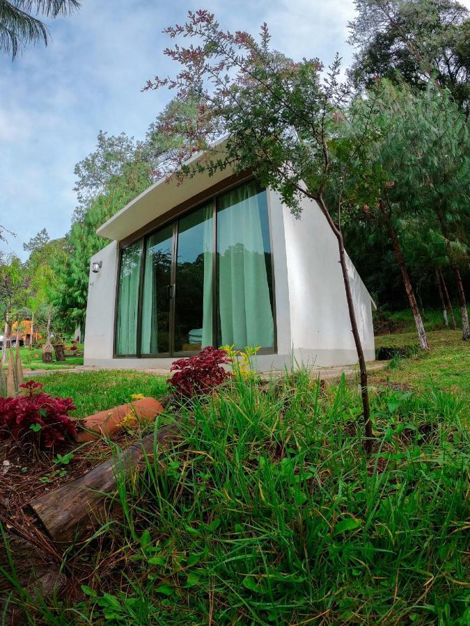 Acaxochitlán Romanticas Cabanas En Bosque מראה חיצוני תמונה