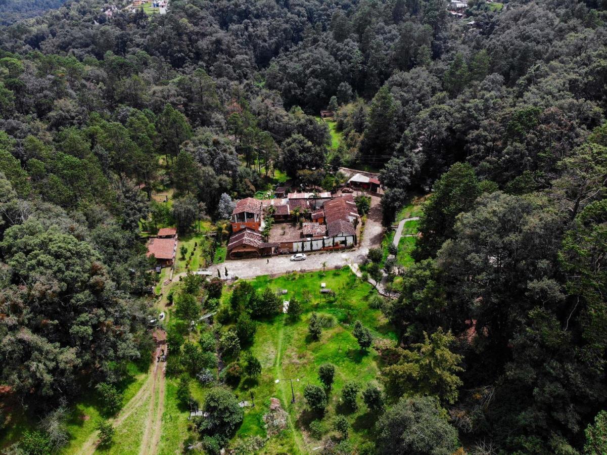 Acaxochitlán Romanticas Cabanas En Bosque מראה חיצוני תמונה